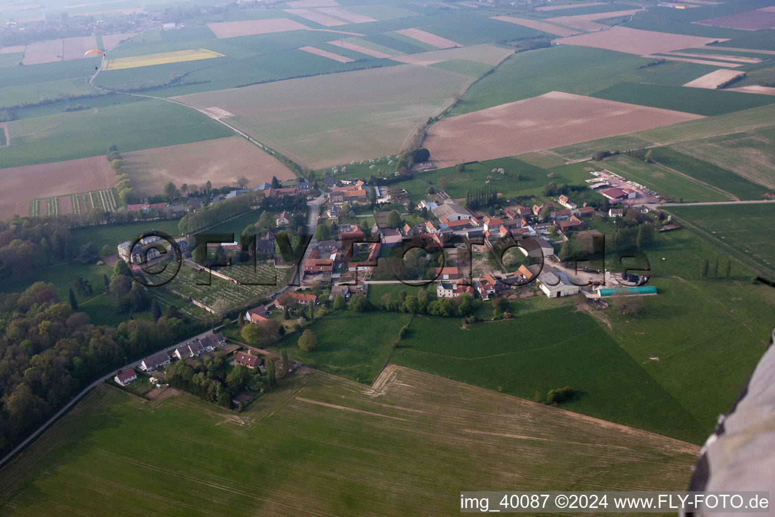 Hendecourt-lès-Ransart in the state Pas de Calais, France