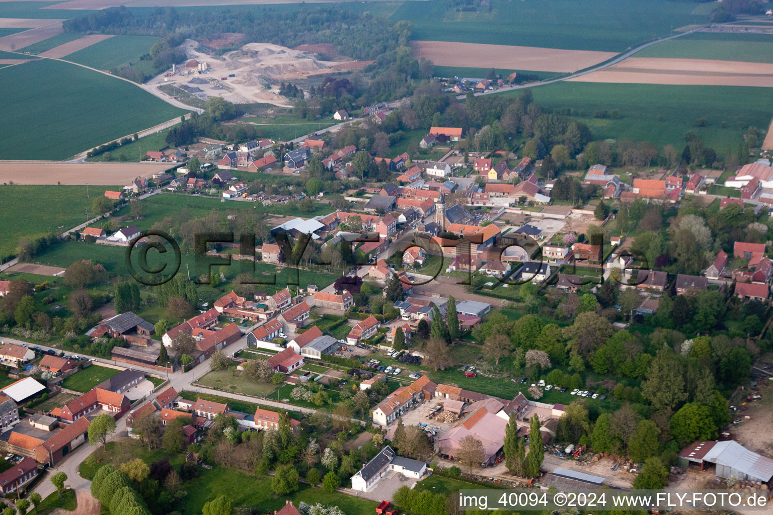 Blairville in the state Pas de Calais, France