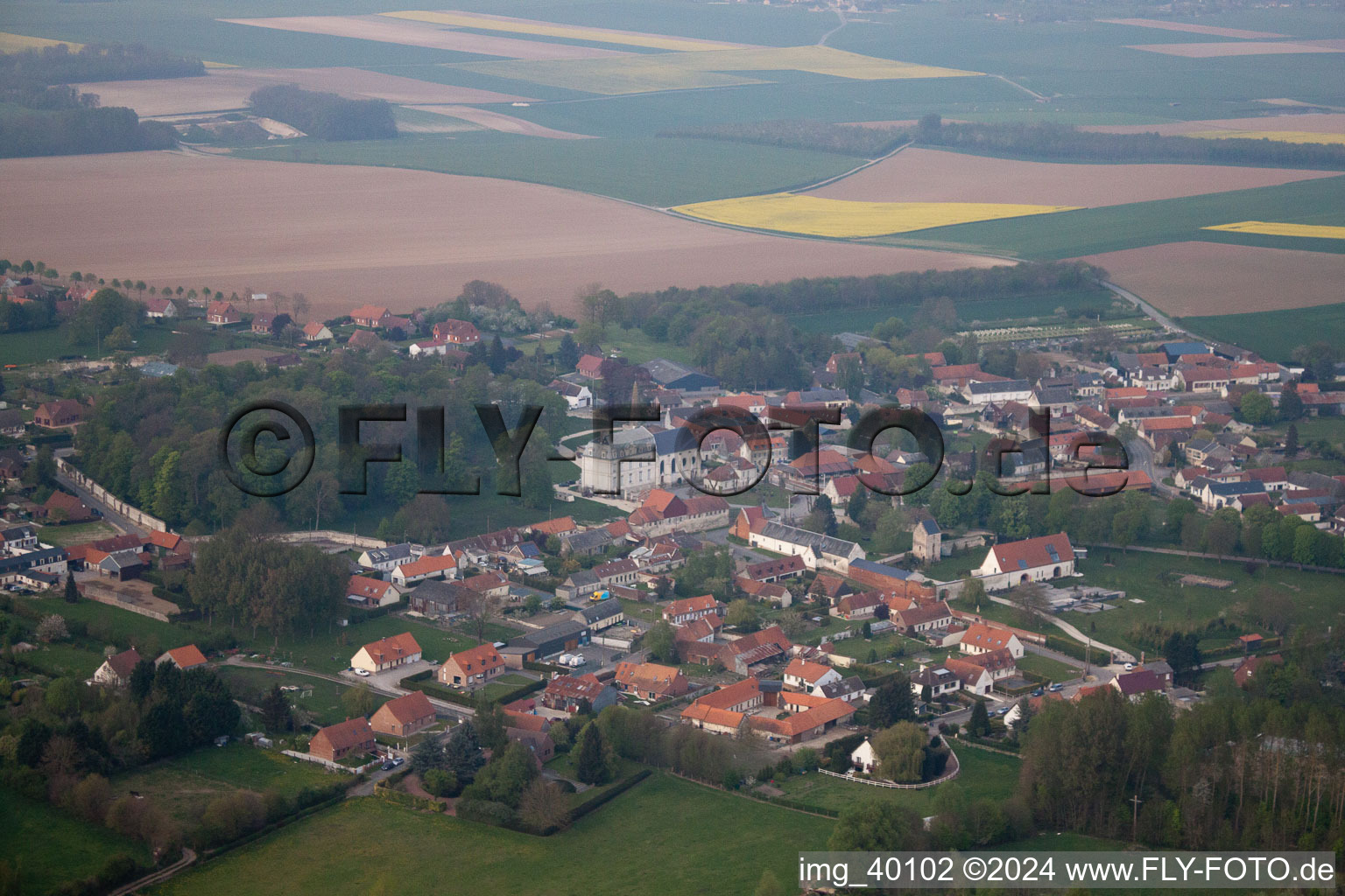 Habarcq in the state Pas de Calais, France