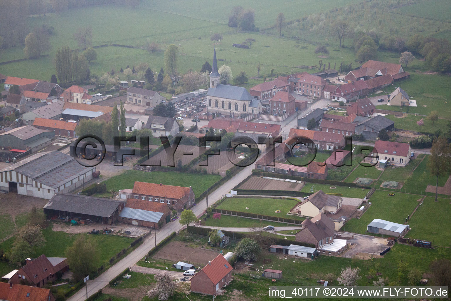 La Thieuloye in the state Pas de Calais, France