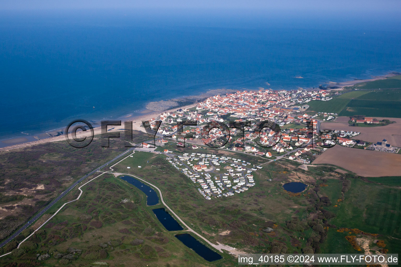 Audresselles in the state Pas de Calais, France