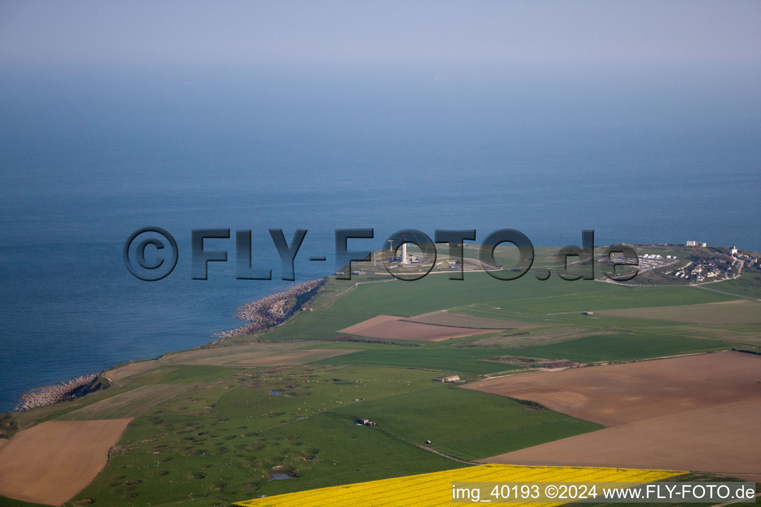 French coast of the channel Cap Le Gris Nez in Lille in Nord-Pas-de-Calais Picardy, France