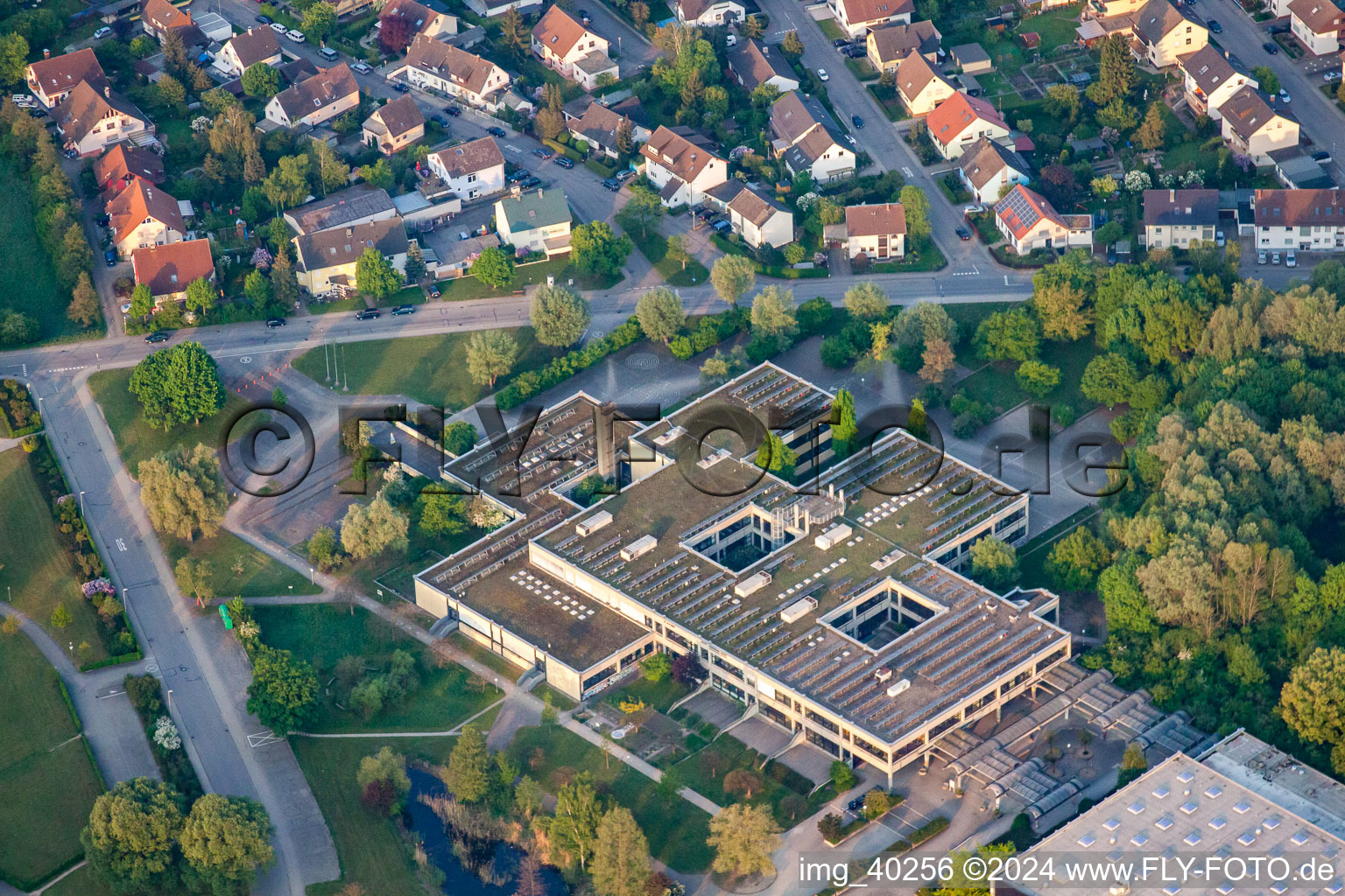 Secondary school Rheinstetten in the district Mörsch in Rheinstetten in the state Baden-Wuerttemberg, Germany