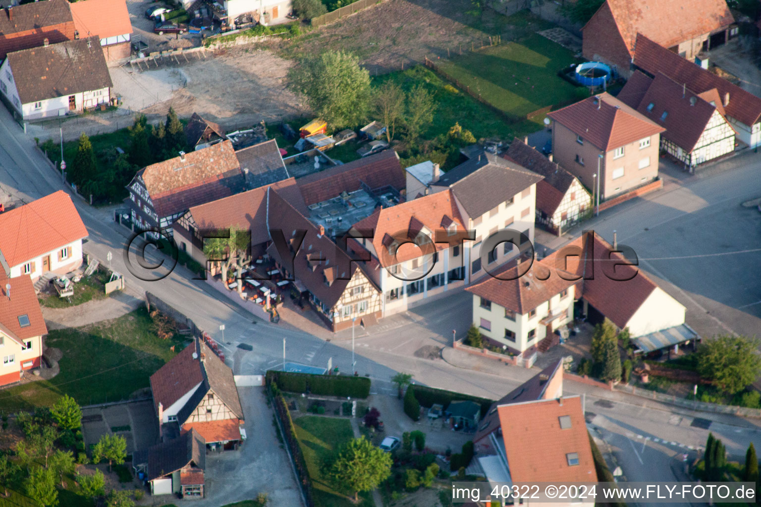 Restaurant Rose in Munchhausen in the state Bas-Rhin, France