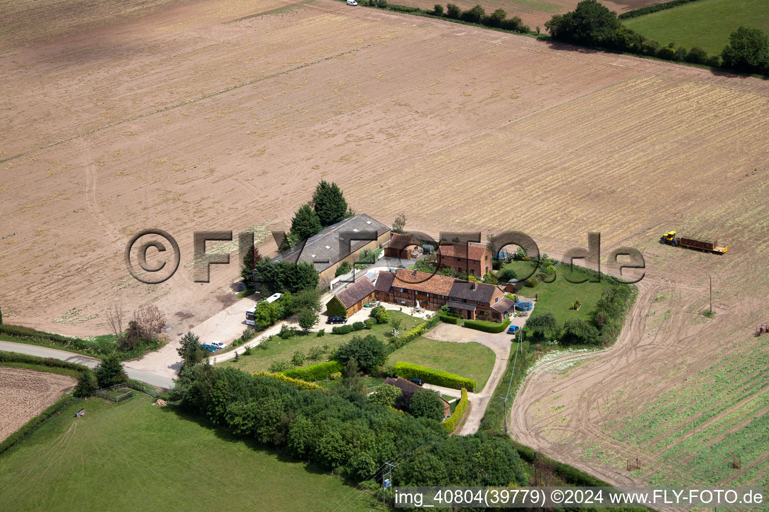 Vegetable farm at Ripple in Ripple in the state England, Great Britain