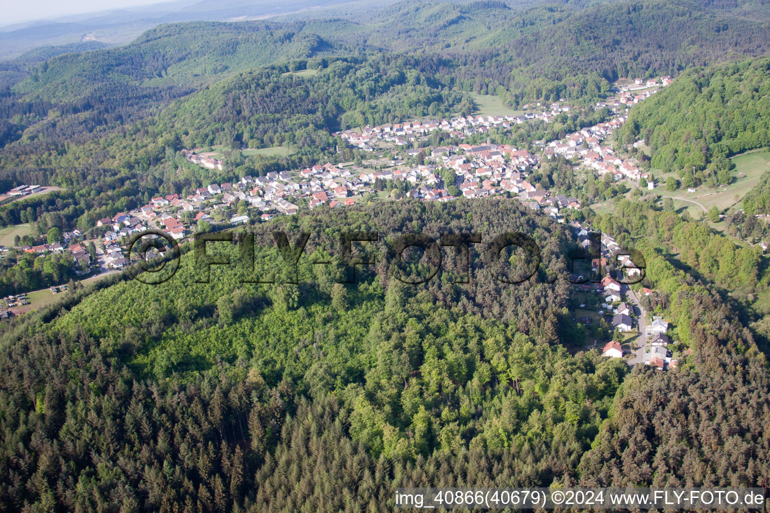 Mühlbachtal in Eppenbrunn in the state Rhineland-Palatinate, Germany