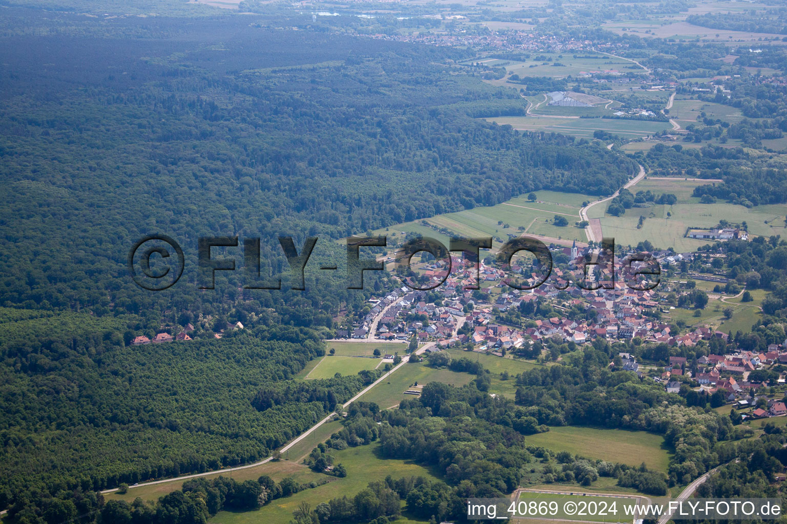 (Palatinate) in Scheibenhardt in the state Rhineland-Palatinate, Germany