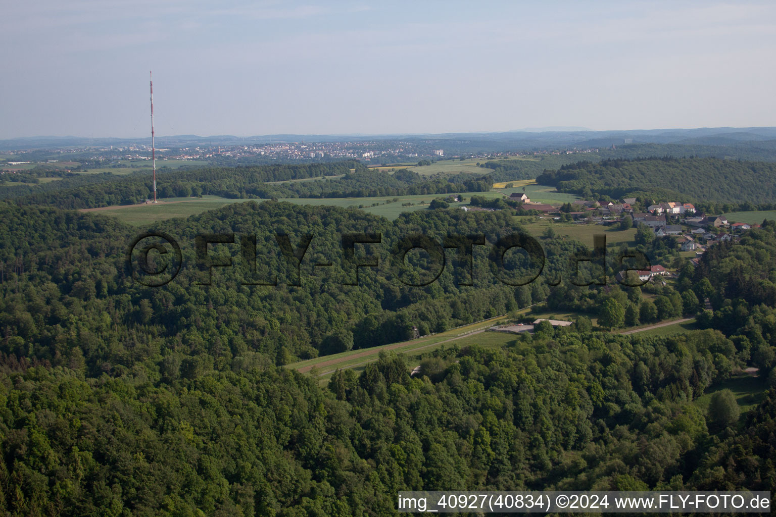 District Hochstellerhof in Trulben in the state Rhineland-Palatinate, Germany