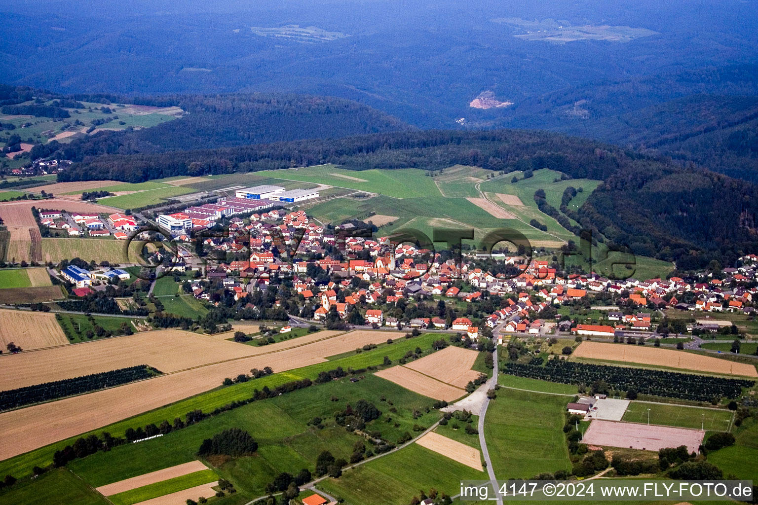 Waldbrunn-Strümpfelbrunn in Strümpfelbrunn in the state Baden-Wuerttemberg, Germany