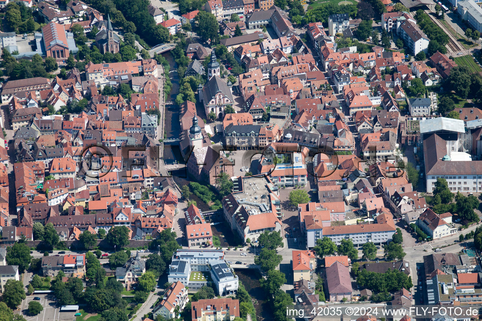 St. Martin Church in Ettlingen in the state Baden-Wuerttemberg, Germany