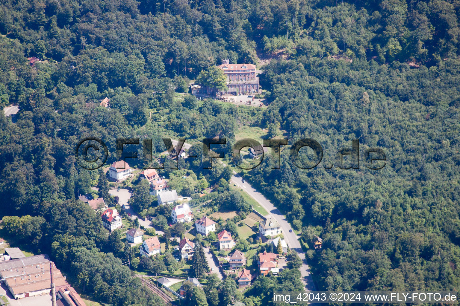 Wilhelmshöhe in Ettlingen in the state Baden-Wuerttemberg, Germany