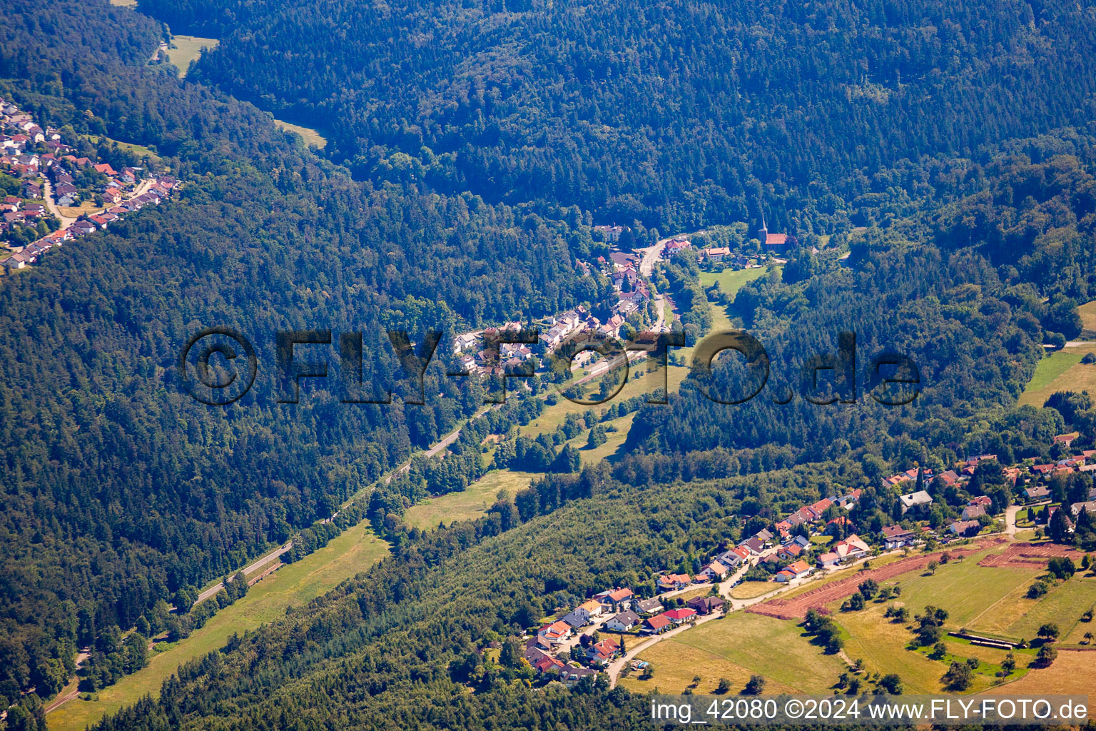 Marxzell in the state Baden-Wuerttemberg, Germany