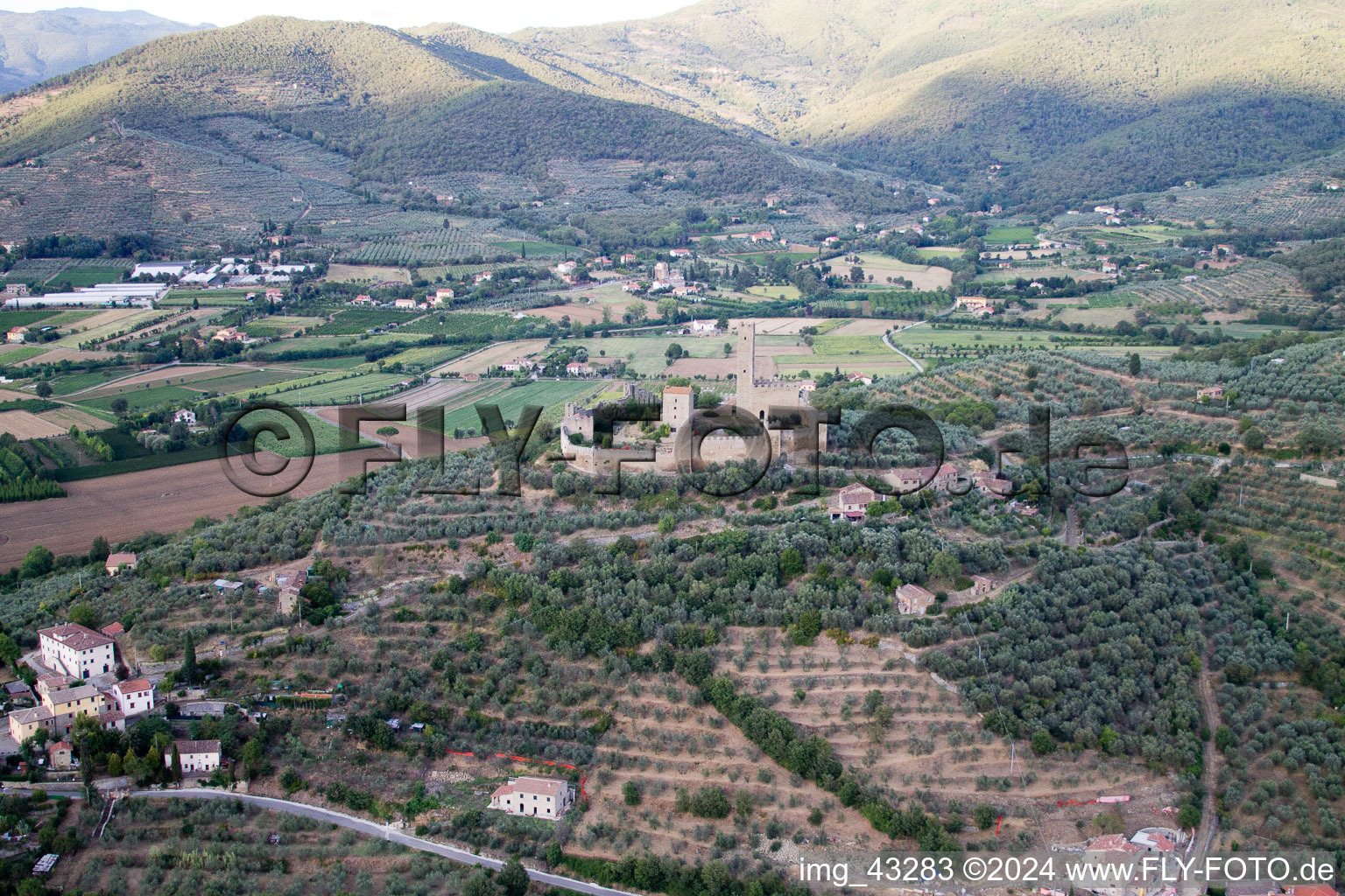 Poggiolo in the state Tuscany, Italy