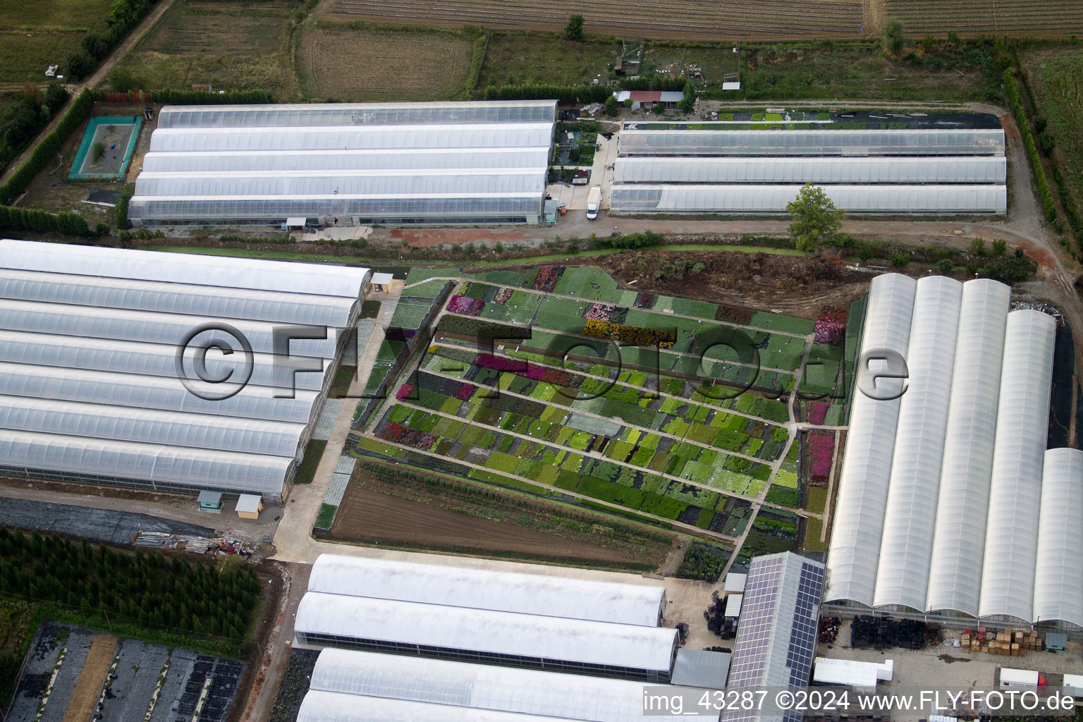 Aerial photograpy of Poggiolo in the state Tuscany, Italy