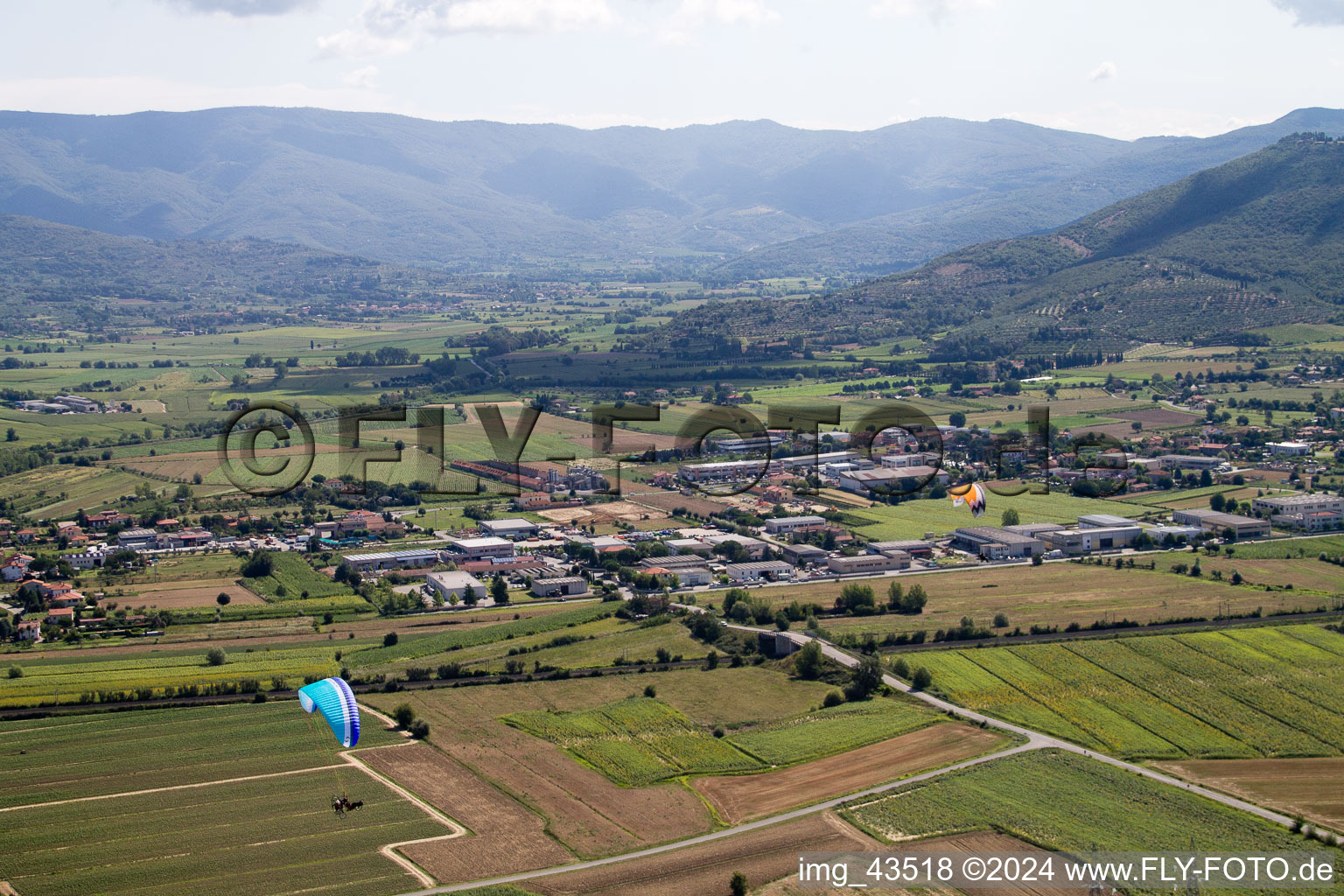 Ossaia in the state Umbria, Italy