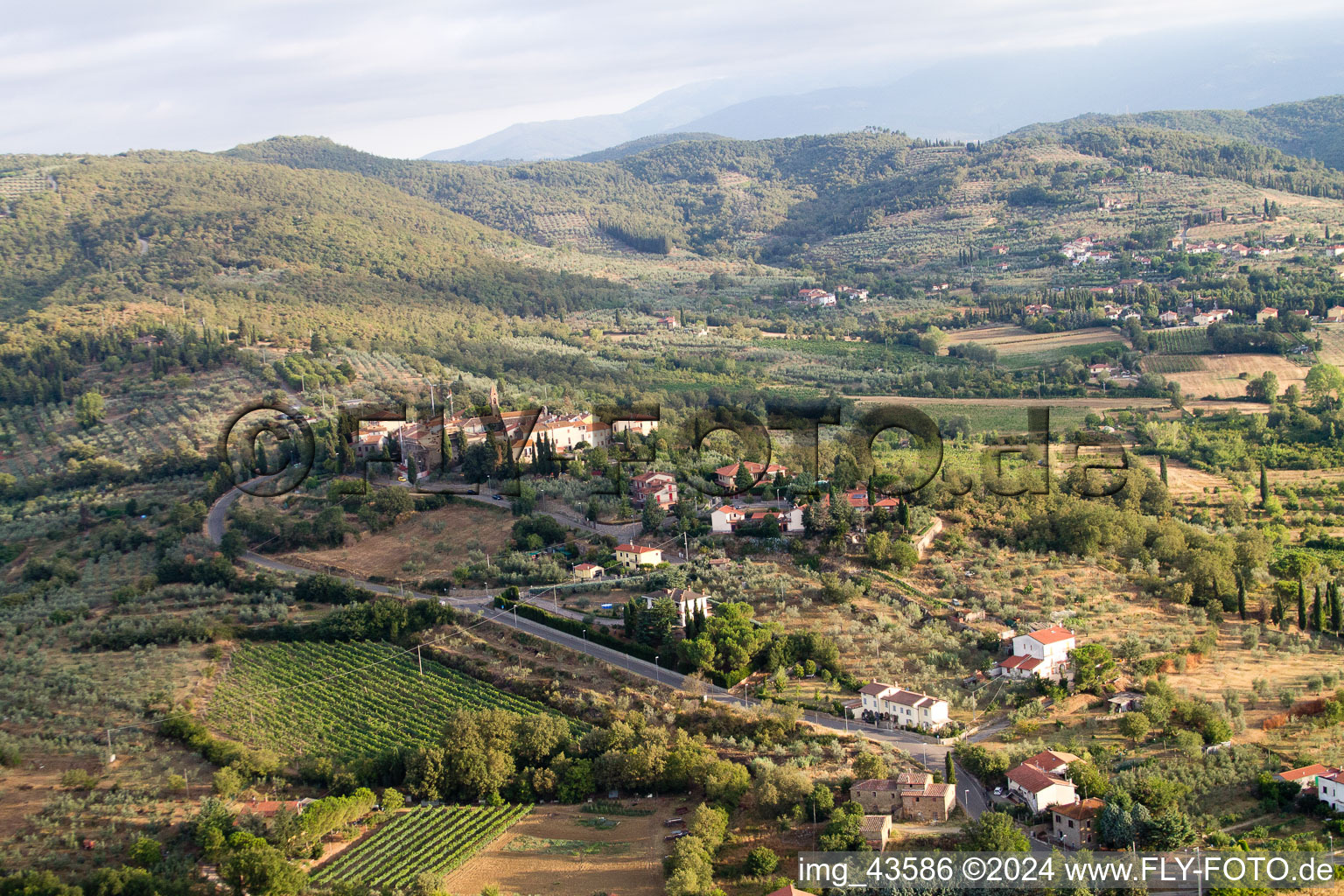 Viciomaggio in the state Tuscany, Italy