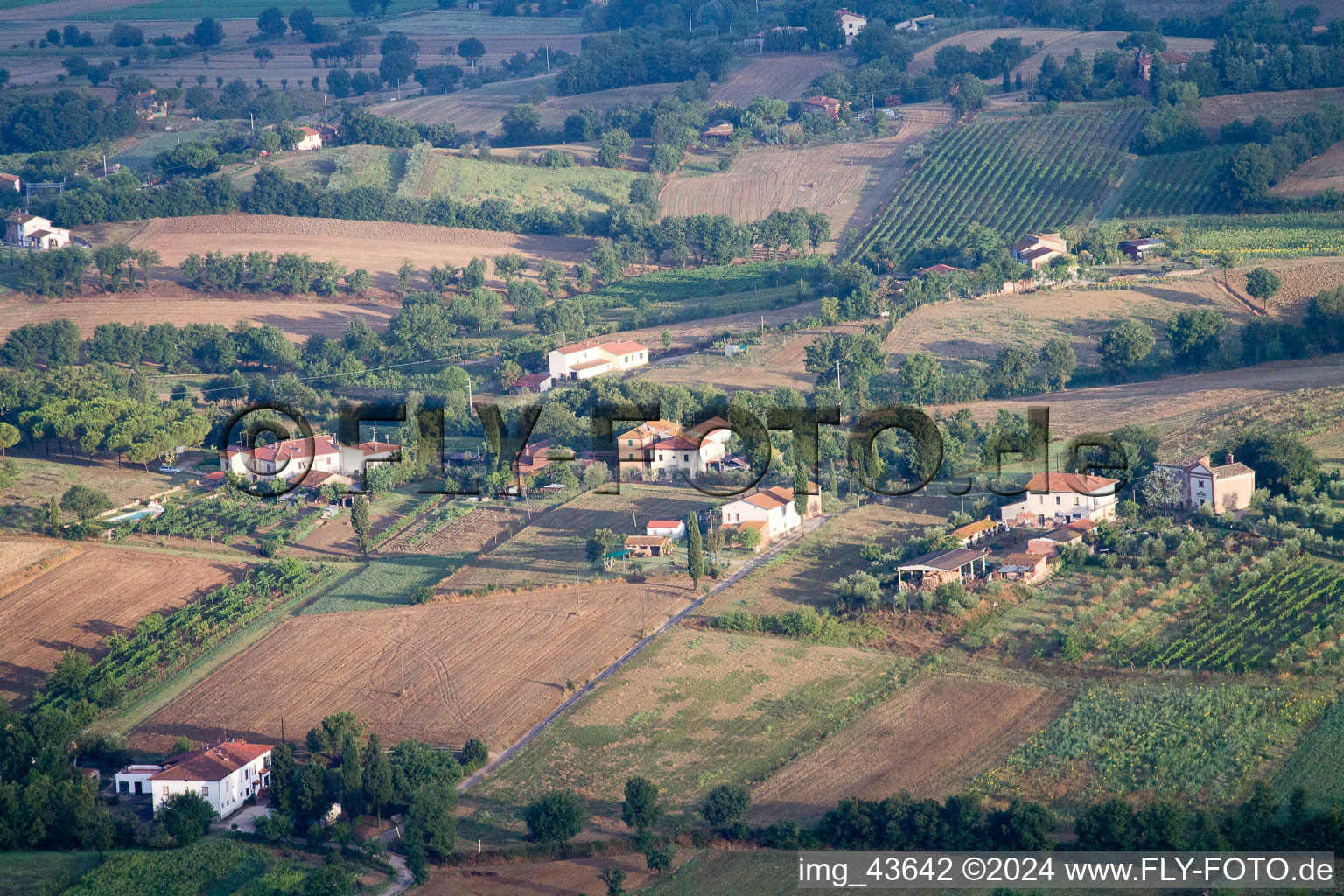 Foiano della Chiana in the state Tuscany, Italy