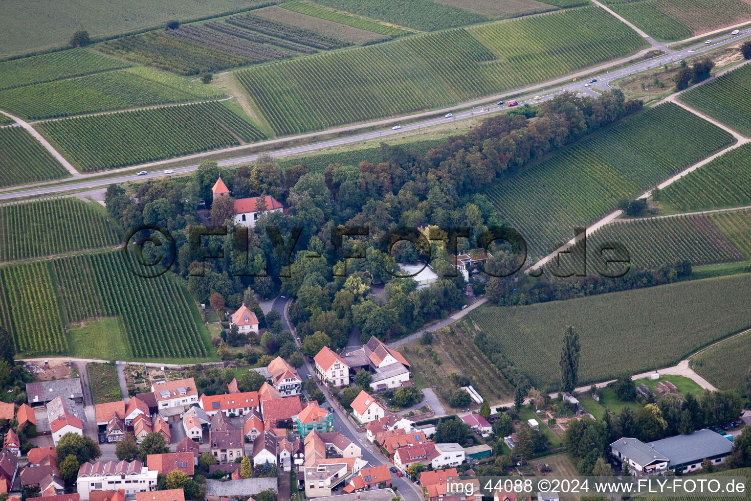 Chapel in the district Wollmesheim in Landau in der Pfalz in the state Rhineland-Palatinate, Germany