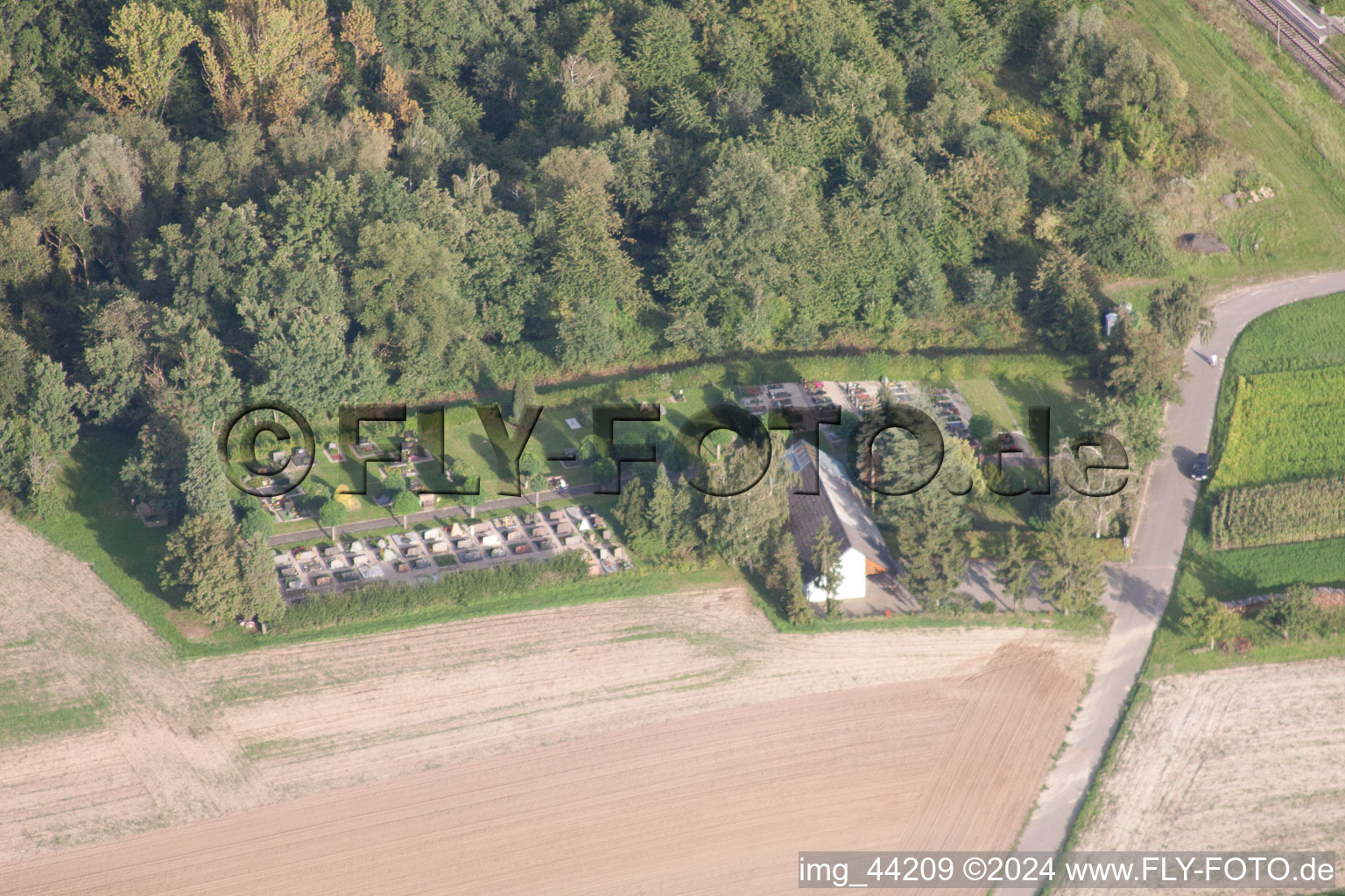 Barbelroth in the state Rhineland-Palatinate, Germany from the plane