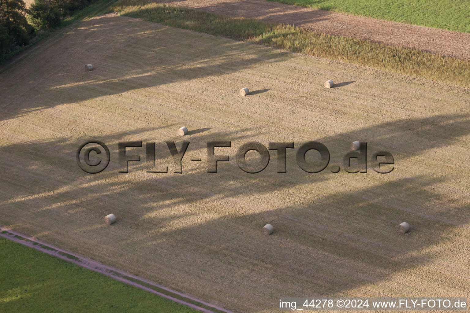 Drone image of Kandel in the state Rhineland-Palatinate, Germany