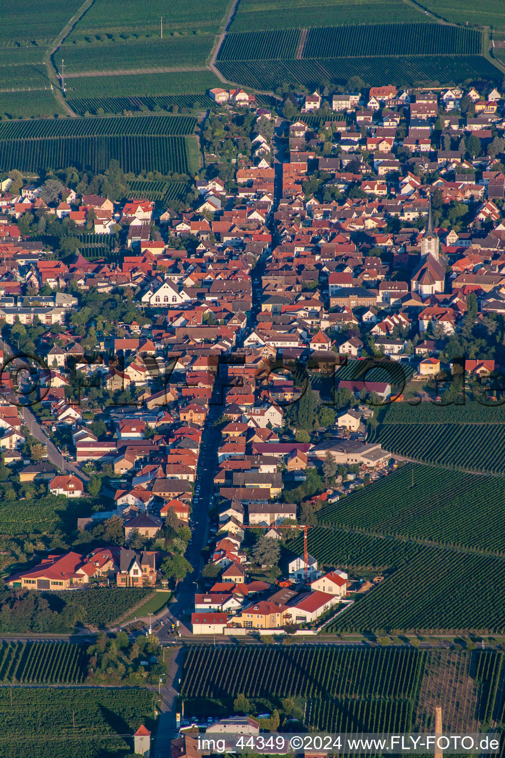 Marktstr in Maikammer in the state Rhineland-Palatinate, Germany