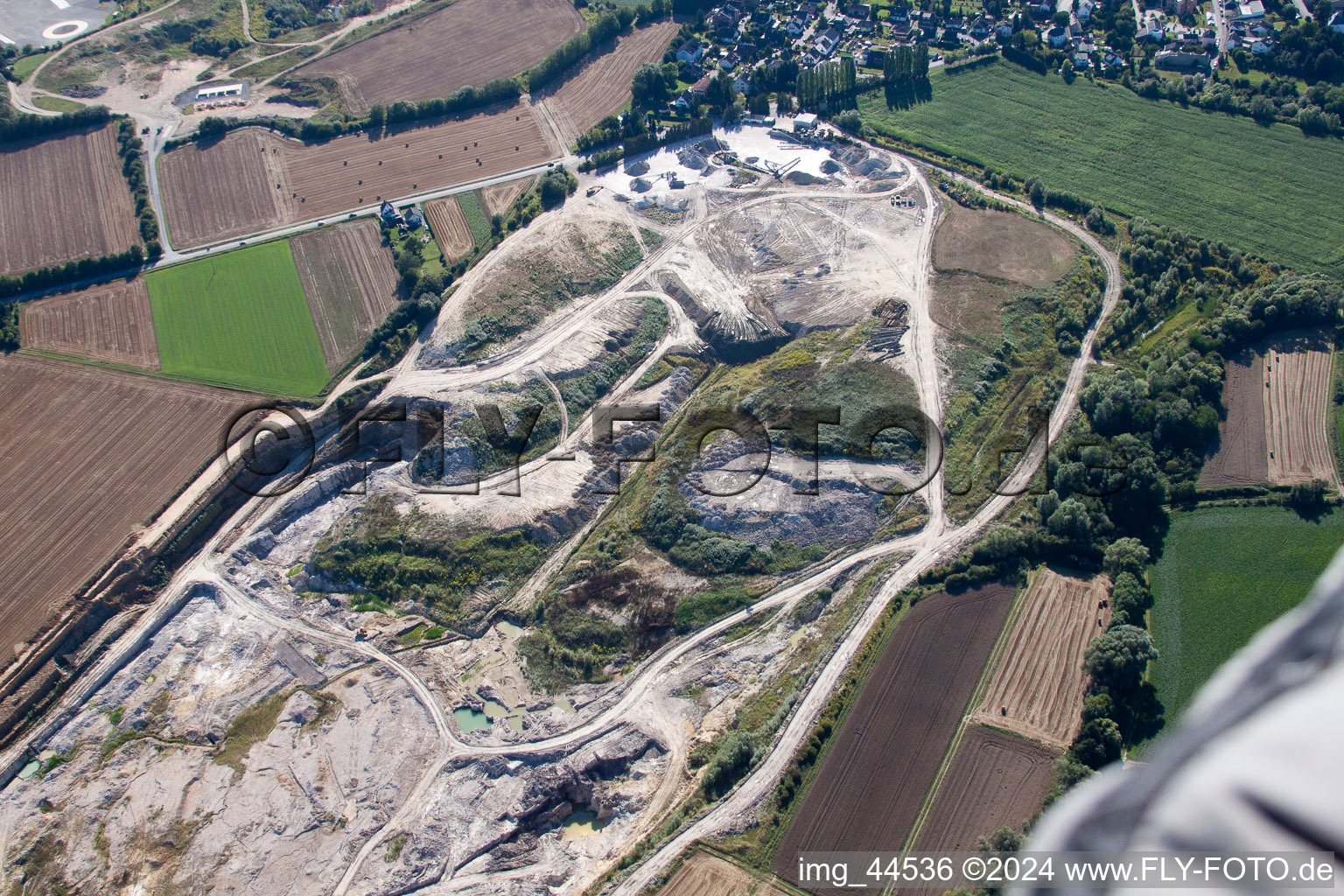 Aerial view of Grafschaft in the state Rhineland-Palatinate, Germany