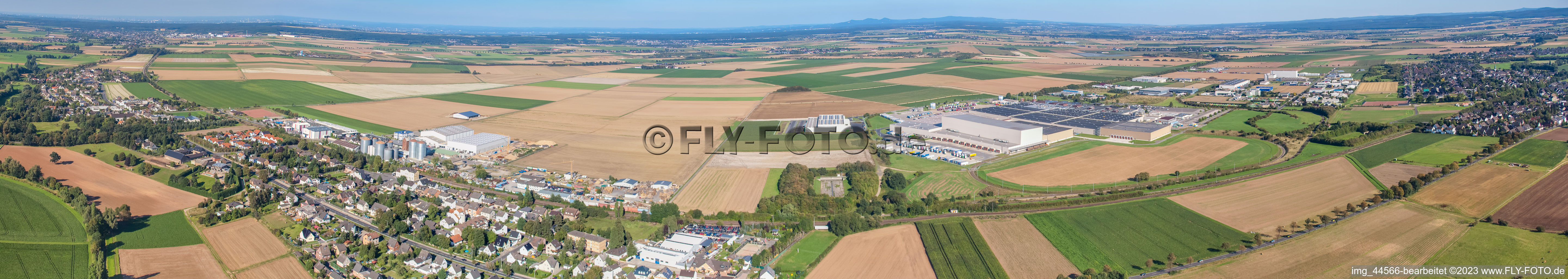 Panorama in Euskirchen in the state North Rhine-Westphalia, Germany