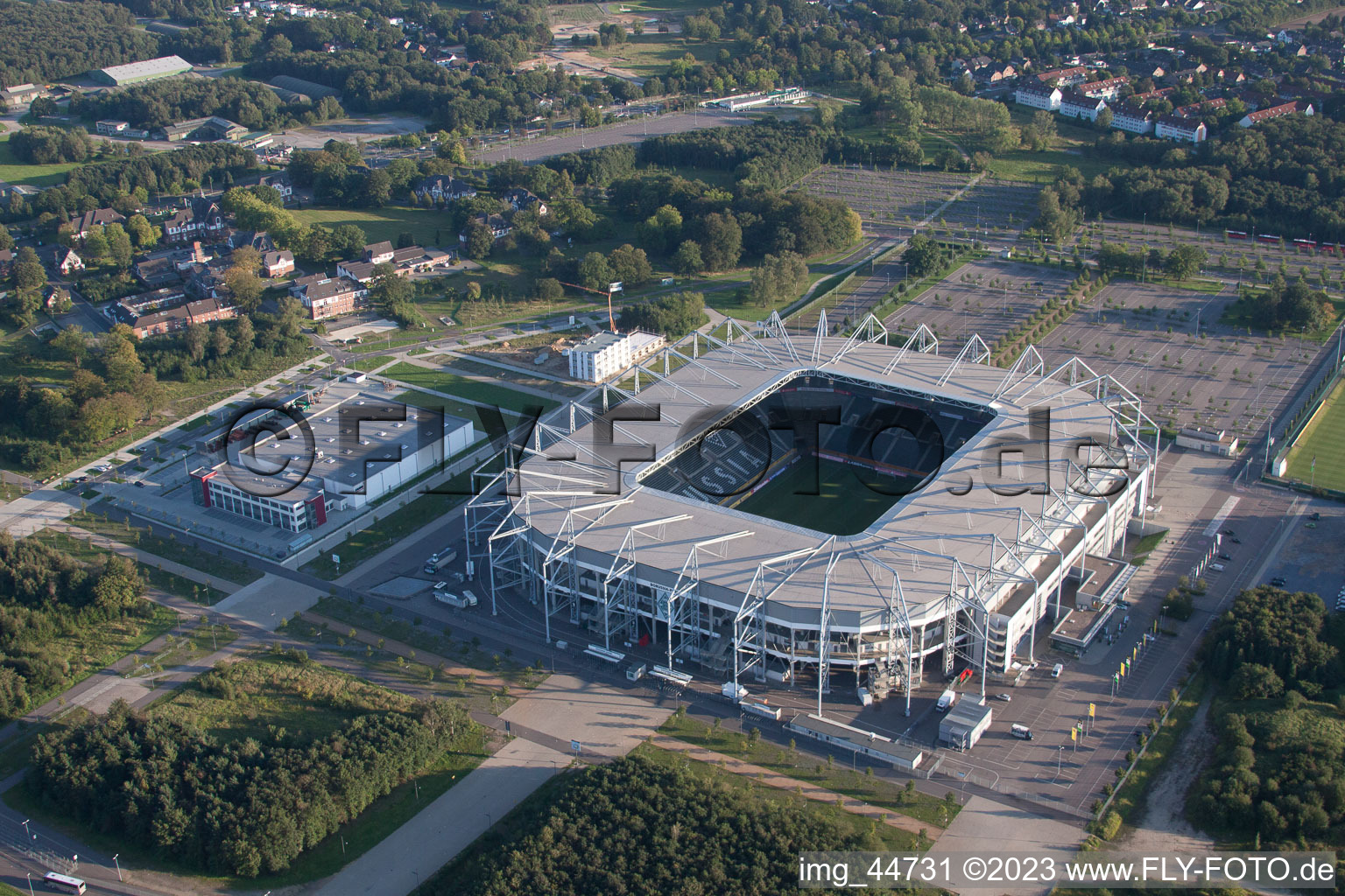 Borrussia Arena in Mönchengladbach in the state North Rhine-Westphalia, Germany
