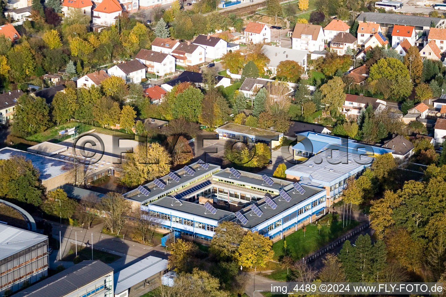 Secondary school in Kandel in the state Rhineland-Palatinate, Germany