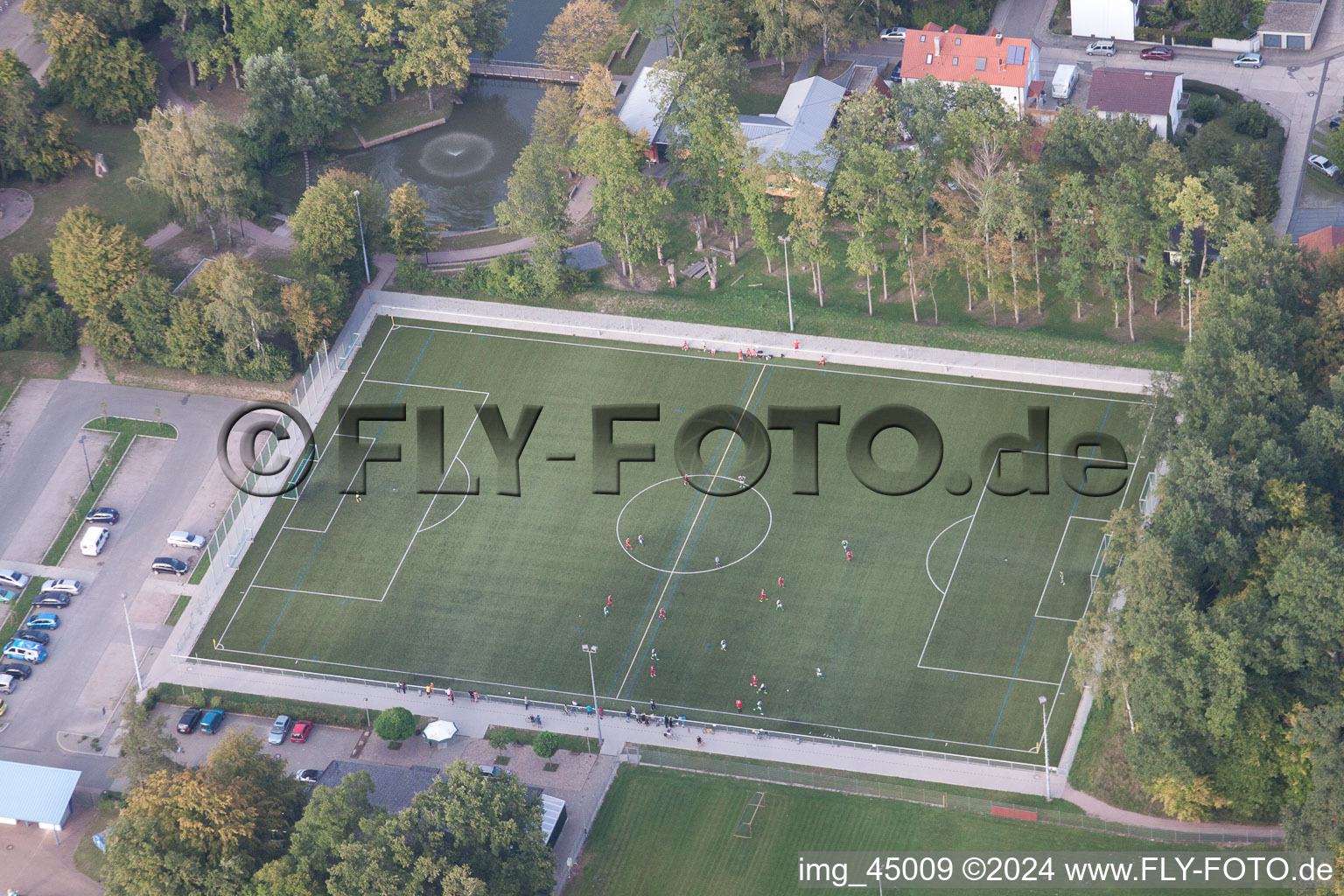 Kandel in the state Rhineland-Palatinate, Germany out of the air