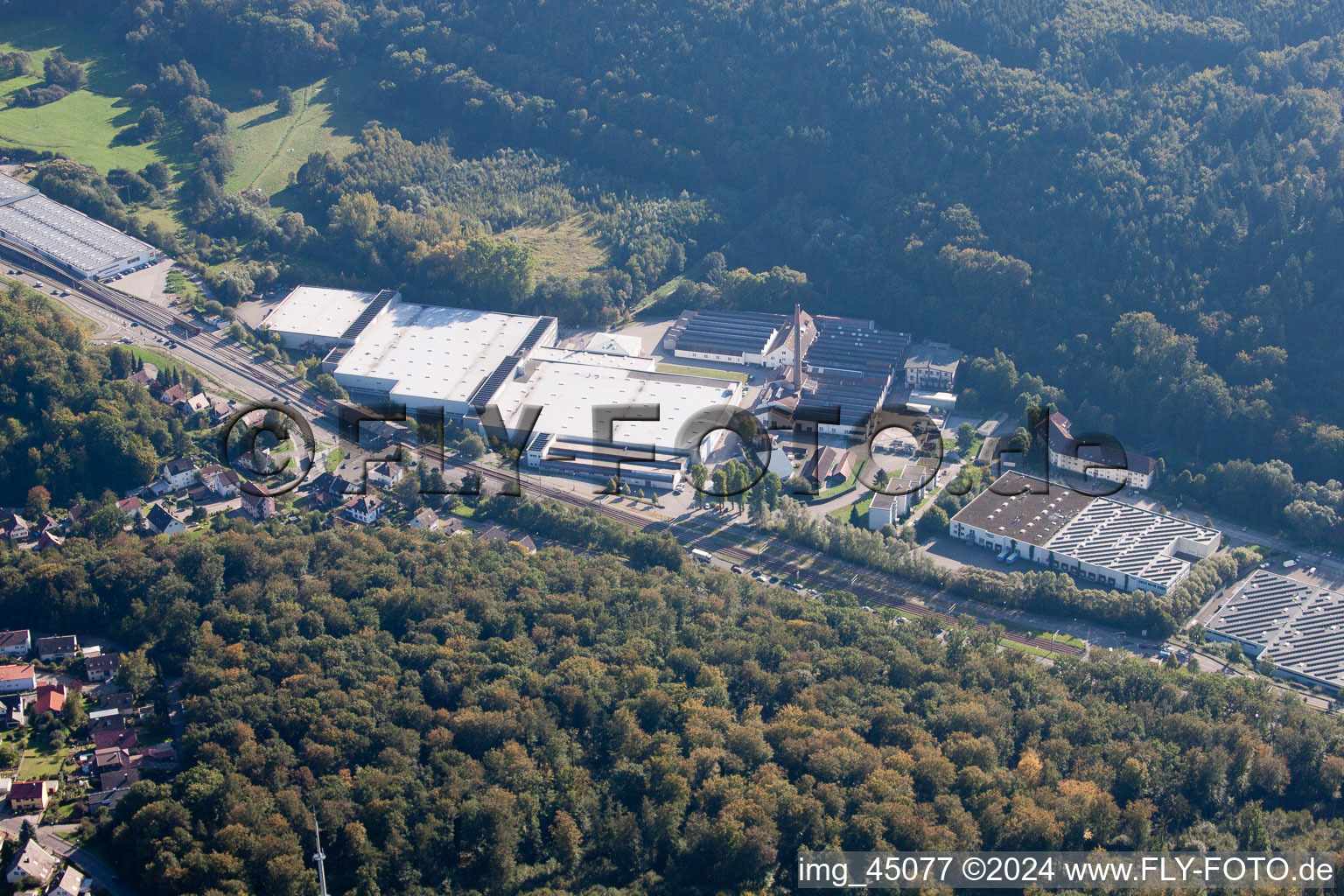 ETTLIN spinning mill in Ettlingen in the state Baden-Wuerttemberg, Germany