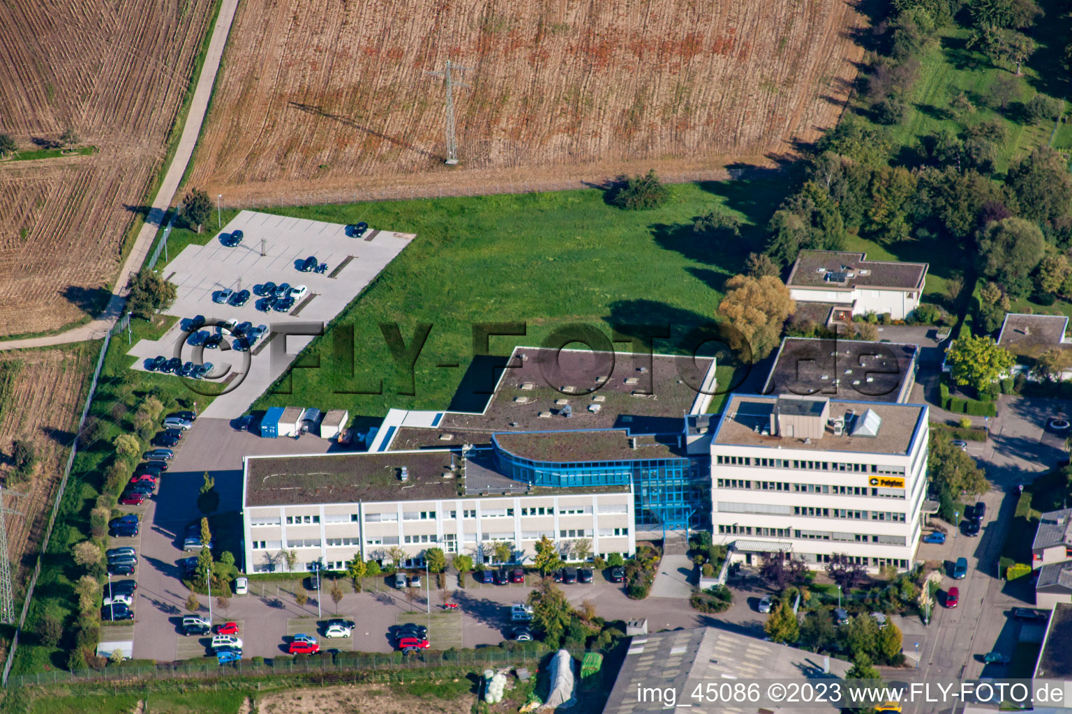 Polytec in the district Reichenbach in Waldbronn in the state Baden-Wuerttemberg, Germany