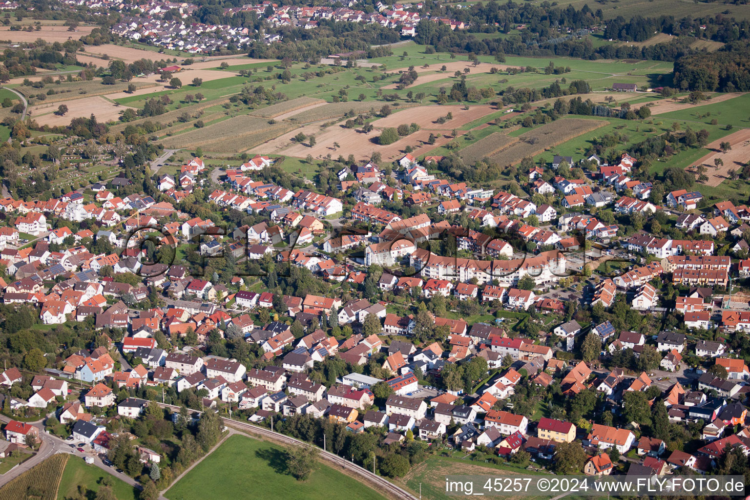 In the Schneider Gardens in the district Langensteinbach in Karlsbad in the state Baden-Wuerttemberg, Germany