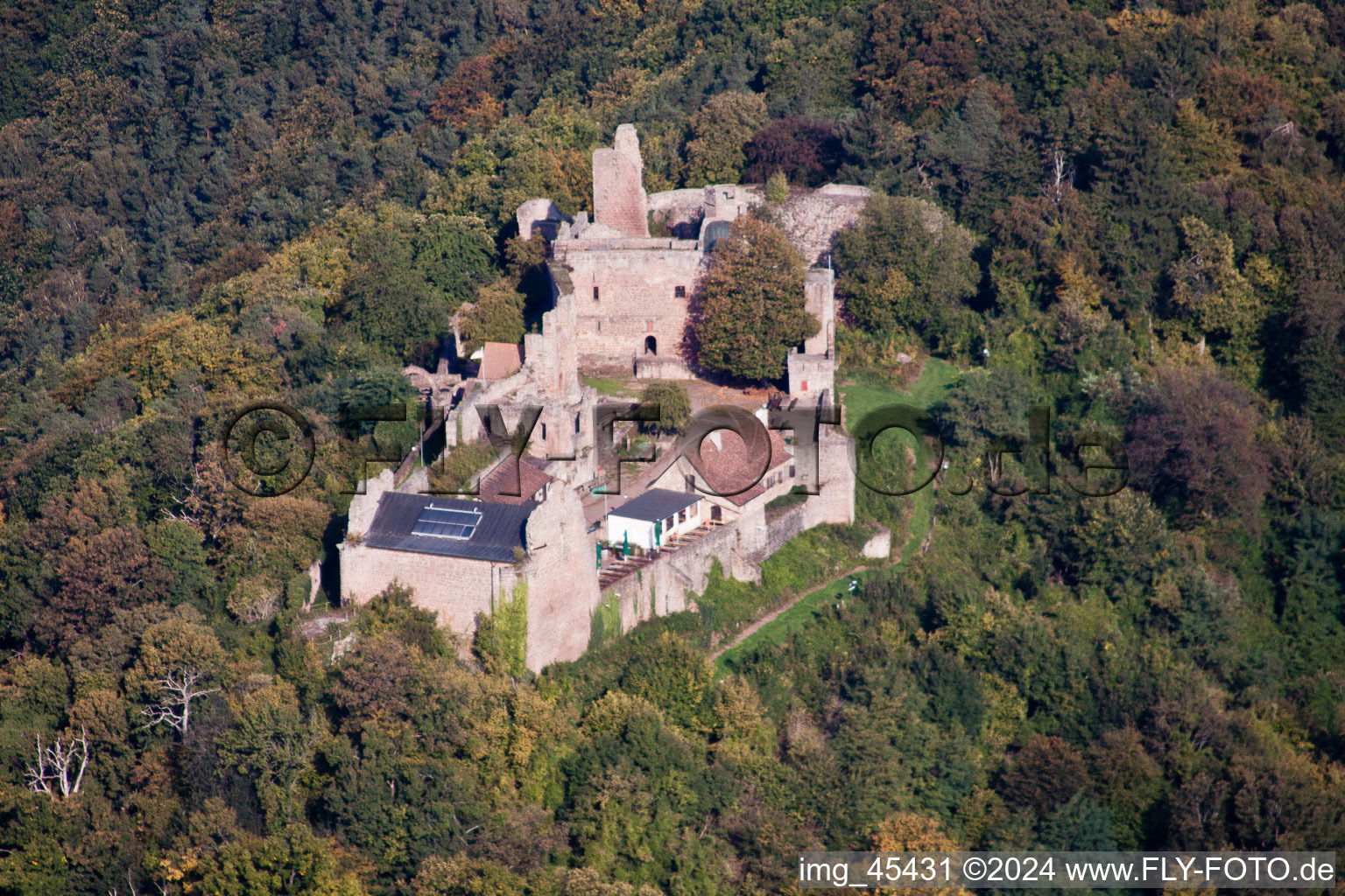 Eschbach in the state Rhineland-Palatinate, Germany out of the air