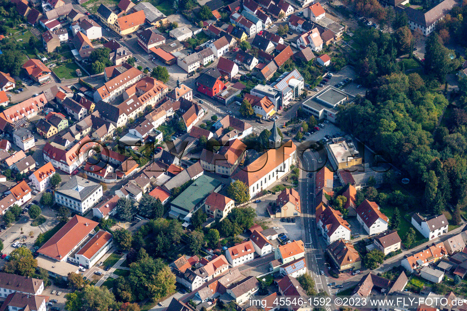 Sankt Vitus, Schulstr in the district Bad Langenbrücken in Bad Schönborn in the state Baden-Wuerttemberg, Germany