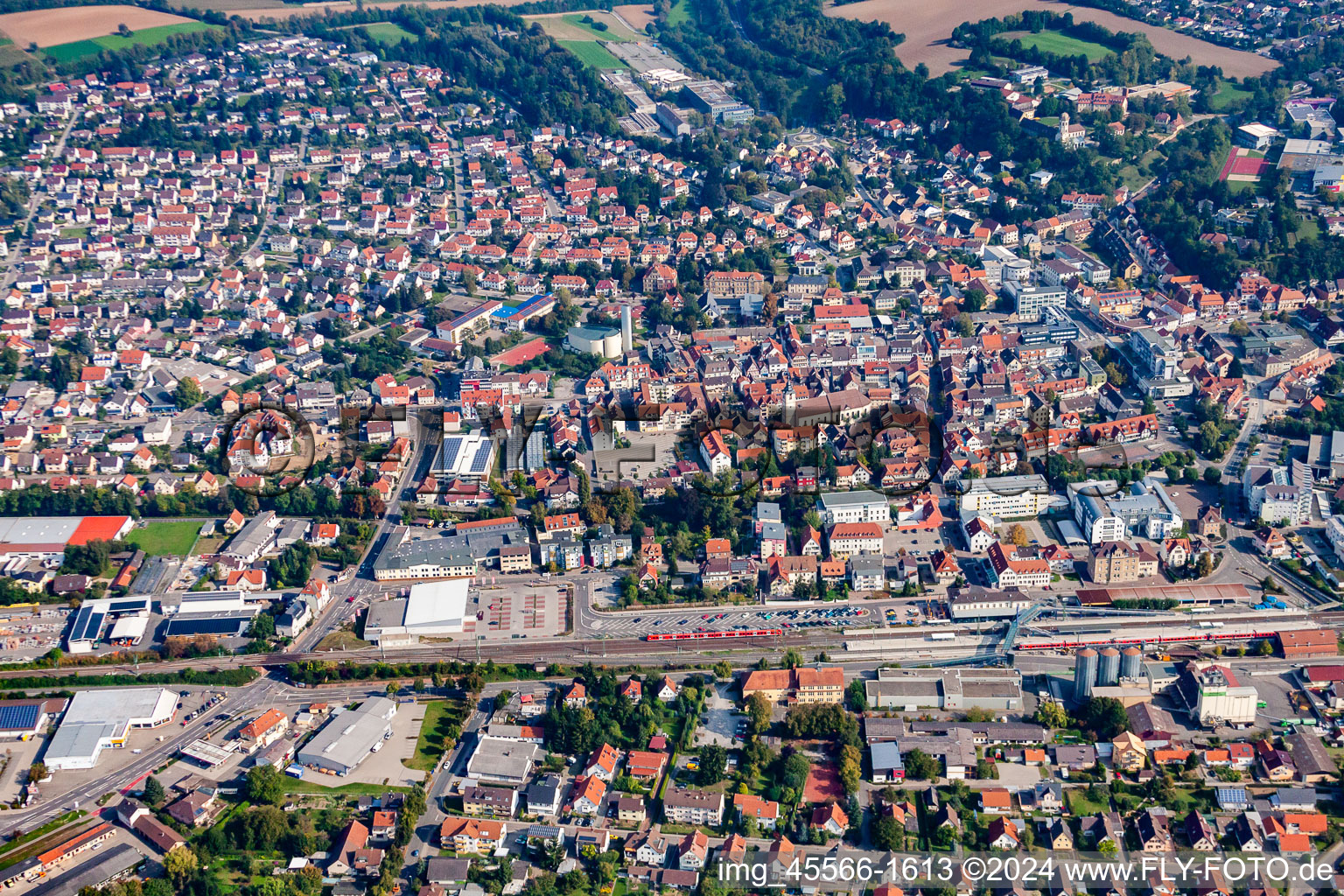 Center in Sinsheim in the state Baden-Wuerttemberg, Germany