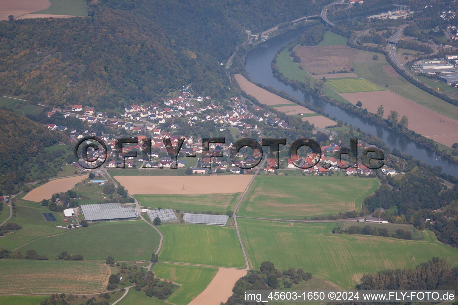 Hochhausen in Haßmersheim in the state Baden-Wuerttemberg, Germany