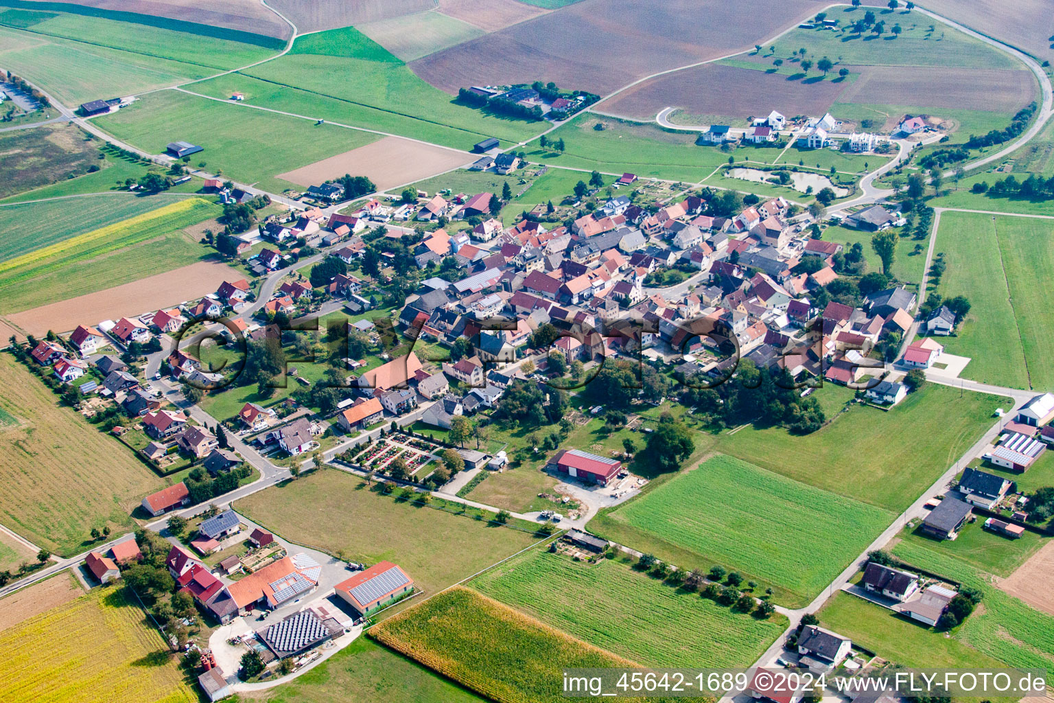 District Windischbuch in Boxberg in the state Baden-Wuerttemberg, Germany