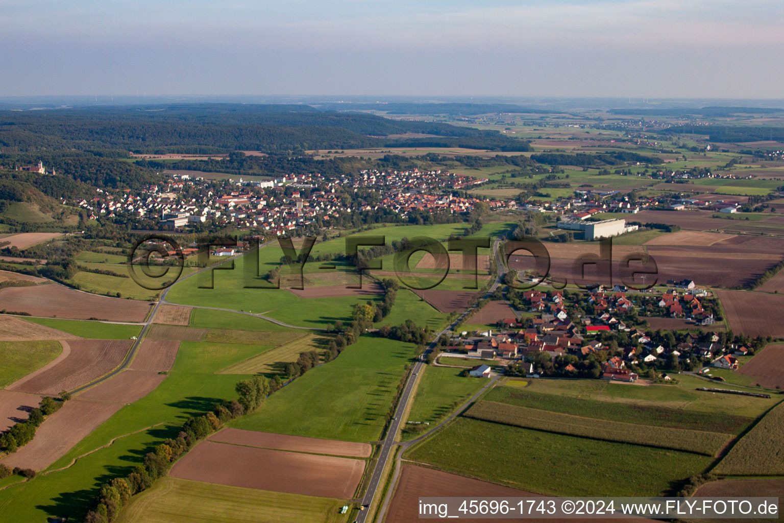 Scheinfeld in the state Bavaria, Germany