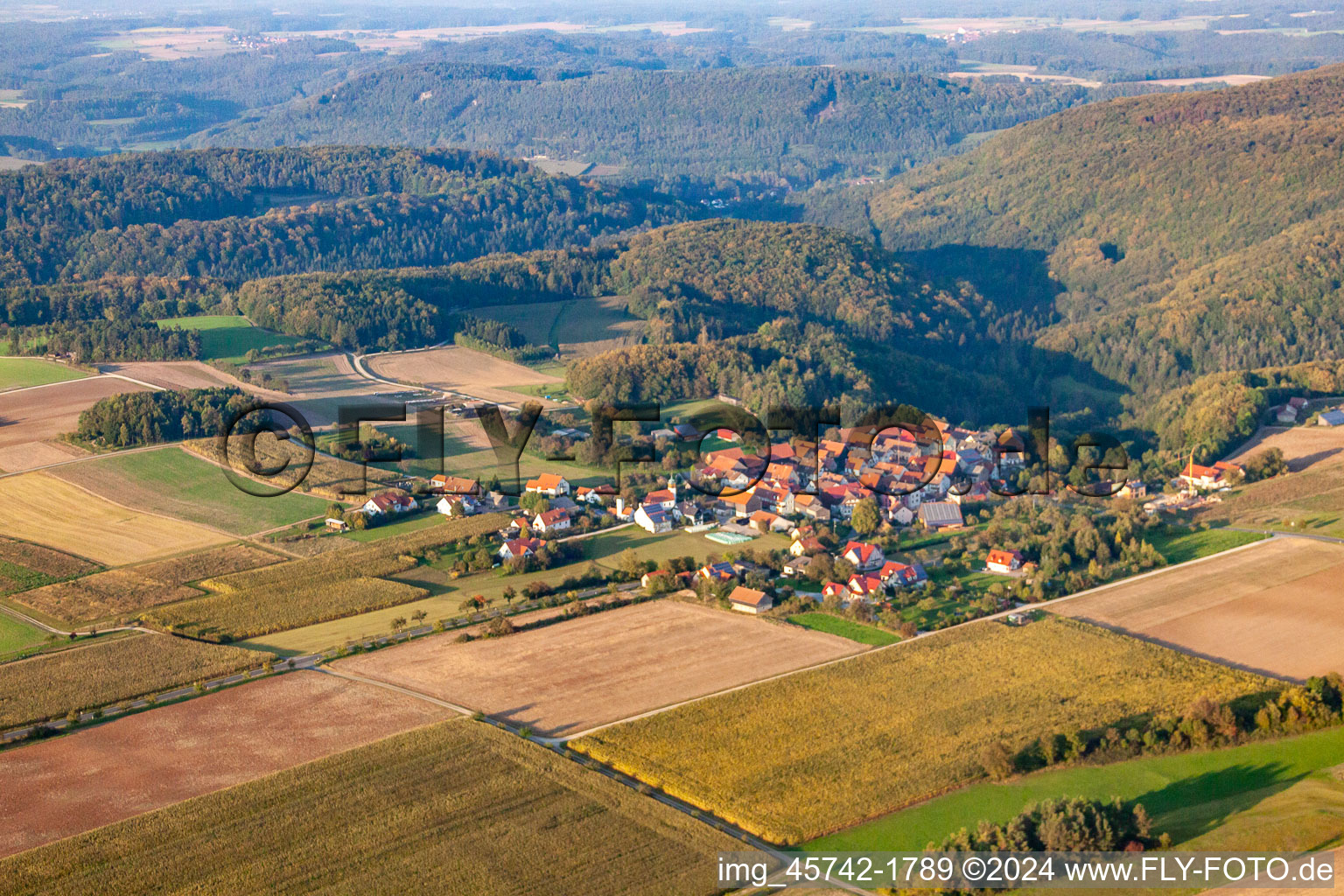 District Oberngrub in Heiligenstadt in Oberfranken in the state Bavaria, Germany