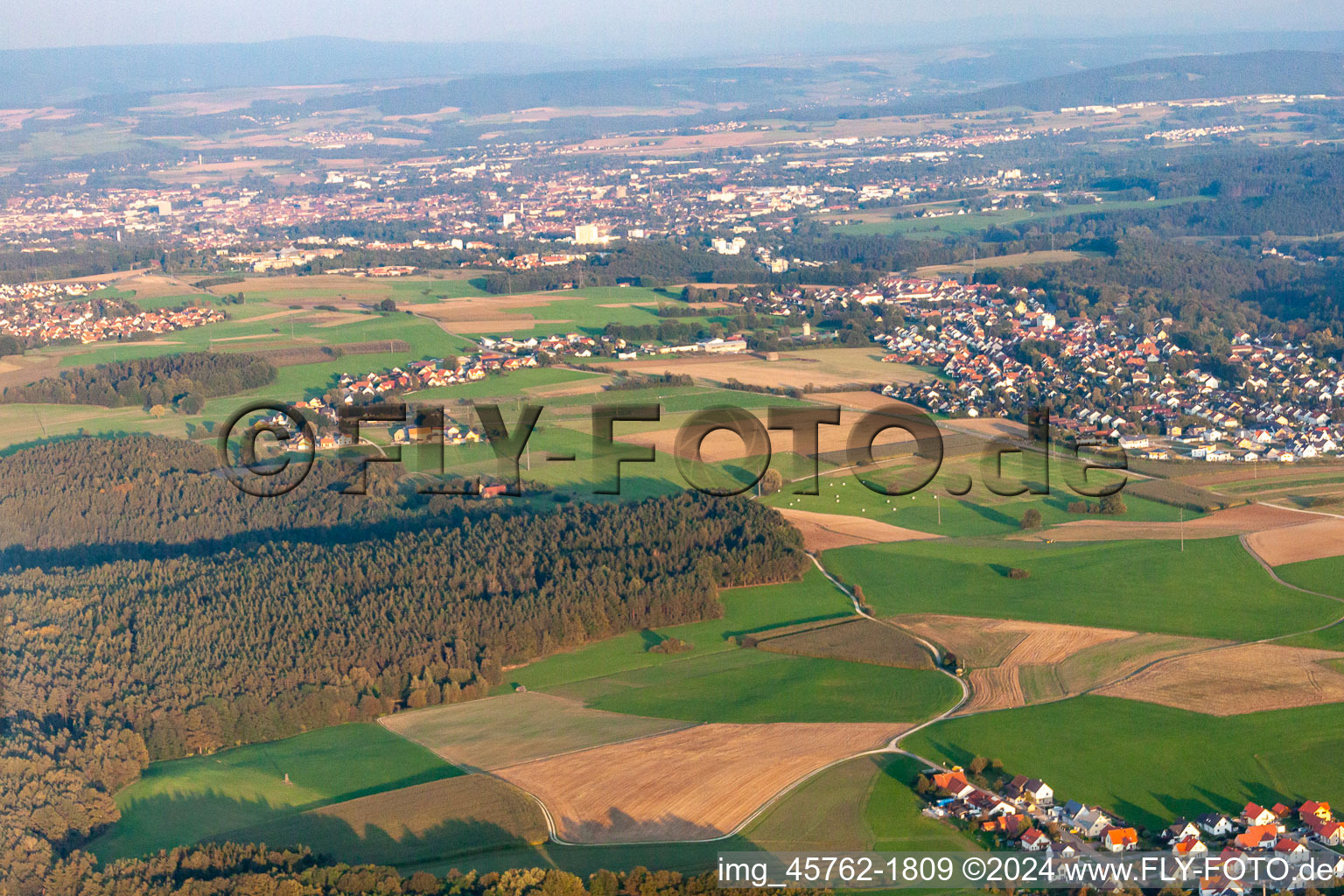 District Oberpreuschwitz in Bayreuth in the state Bavaria, Germany