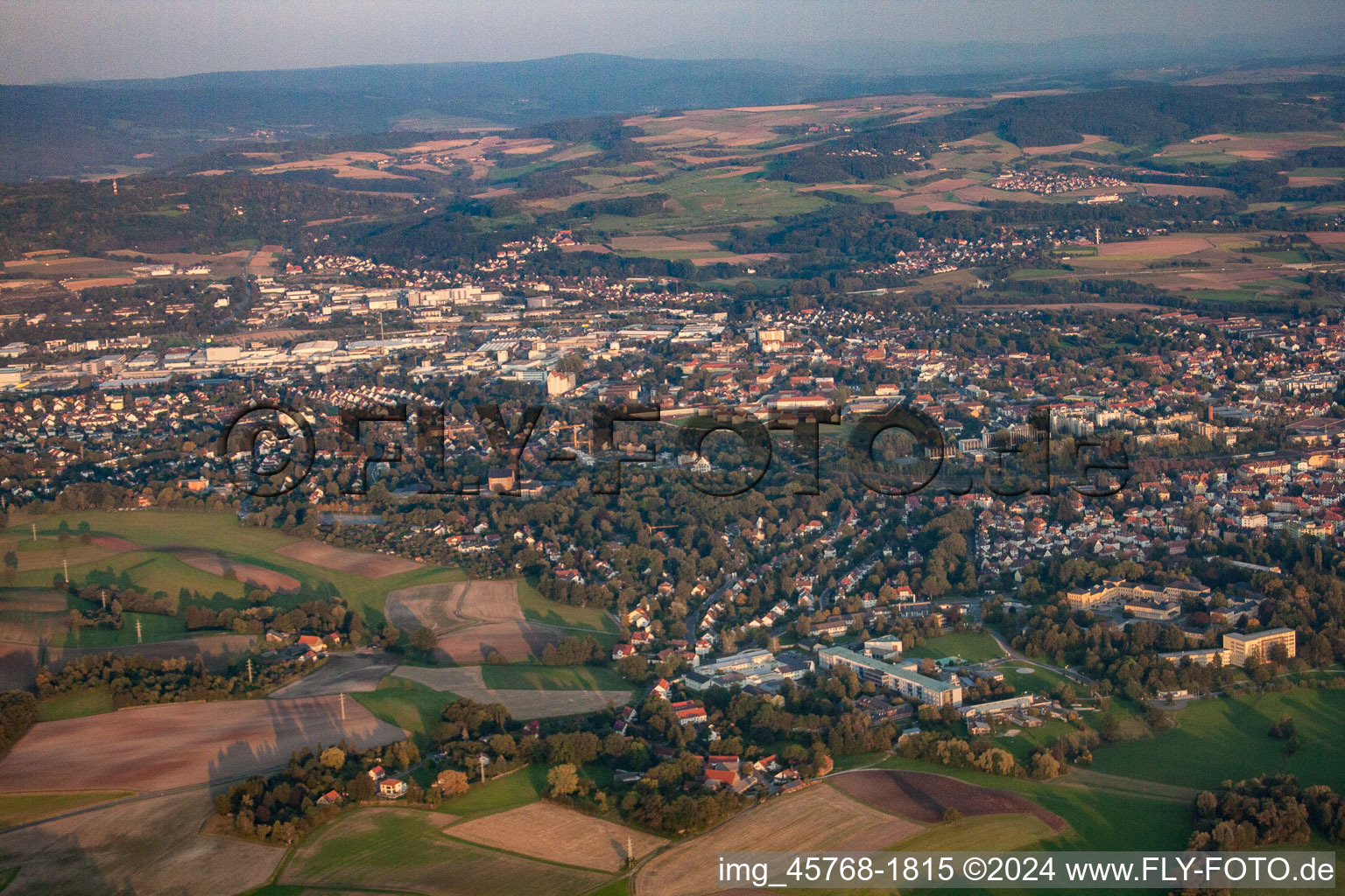 District Wendelhöfen in Bayreuth in the state Bavaria, Germany