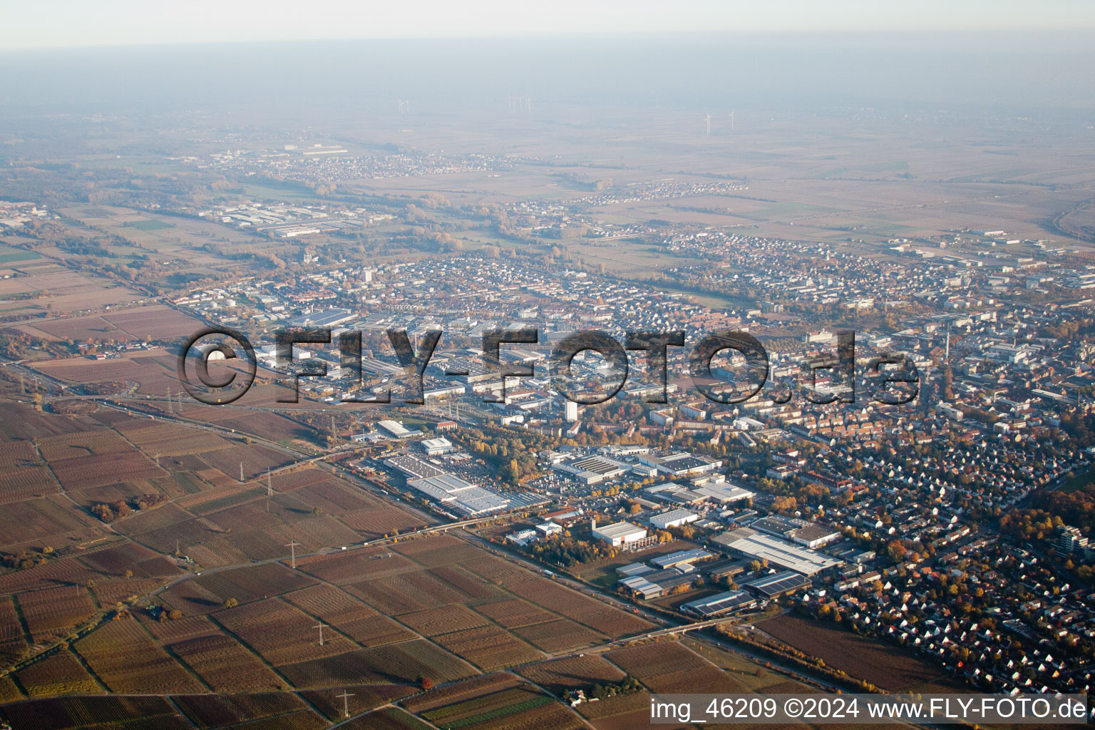 Commercial Area North in Landau in der Pfalz in the state Rhineland-Palatinate, Germany