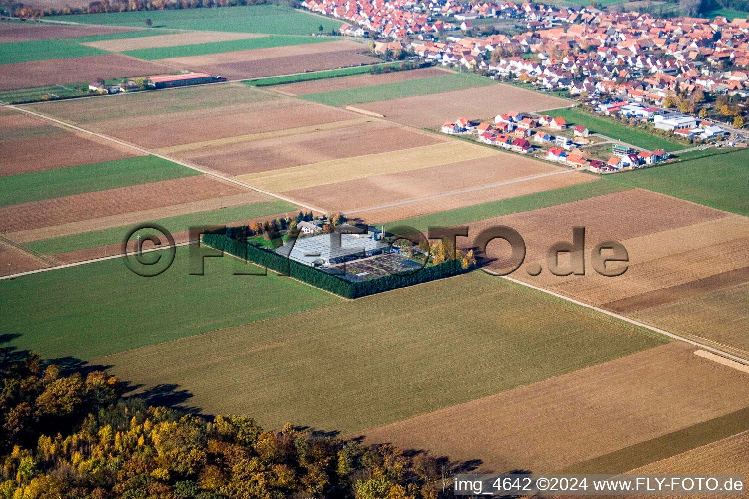 Sudetenhof in Steinweiler in the state Rhineland-Palatinate, Germany