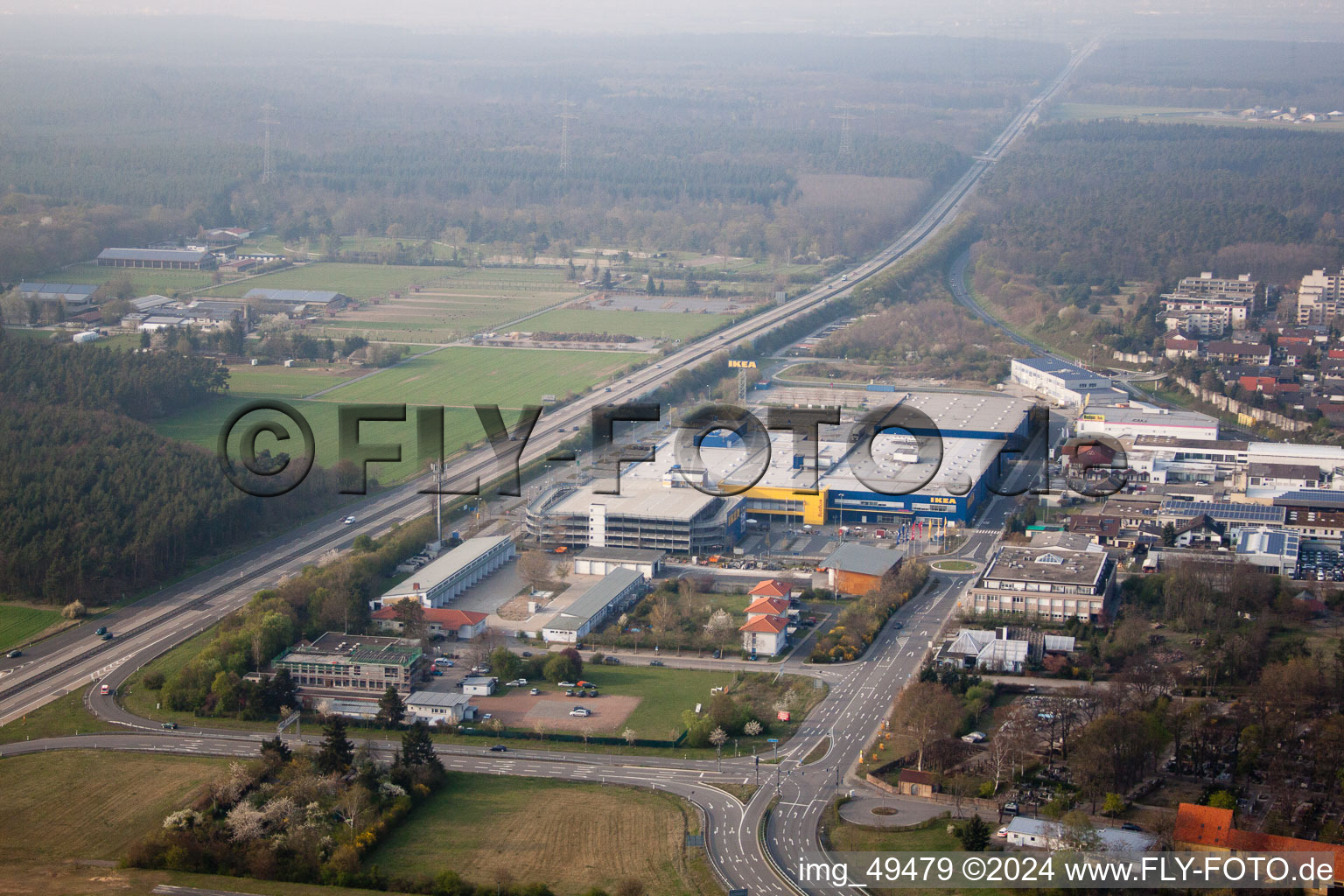 IKEA in Walldorf in the state Baden-Wuerttemberg, Germany