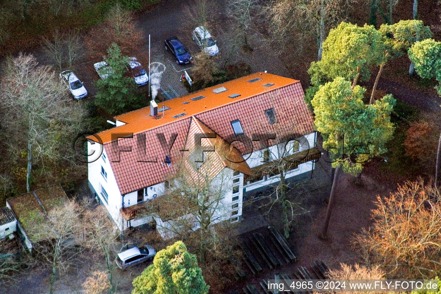 Nature Friends House in Kandel in the state Rhineland-Palatinate, Germany