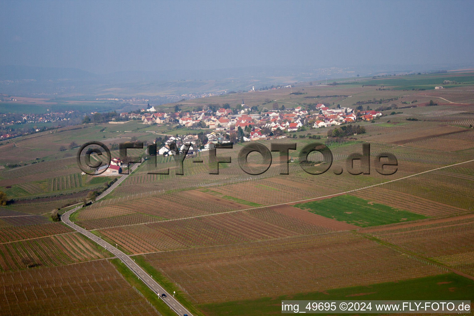 Mölsheim in the state Rhineland-Palatinate, Germany