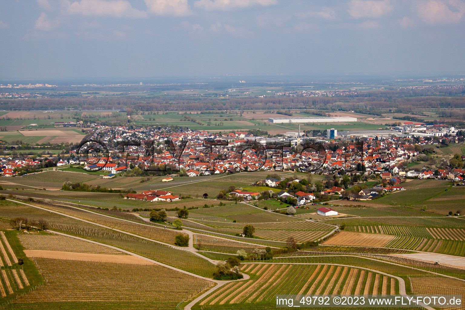 Mainz-Bodenheim in Bodenheim in the state Rhineland-Palatinate, Germany