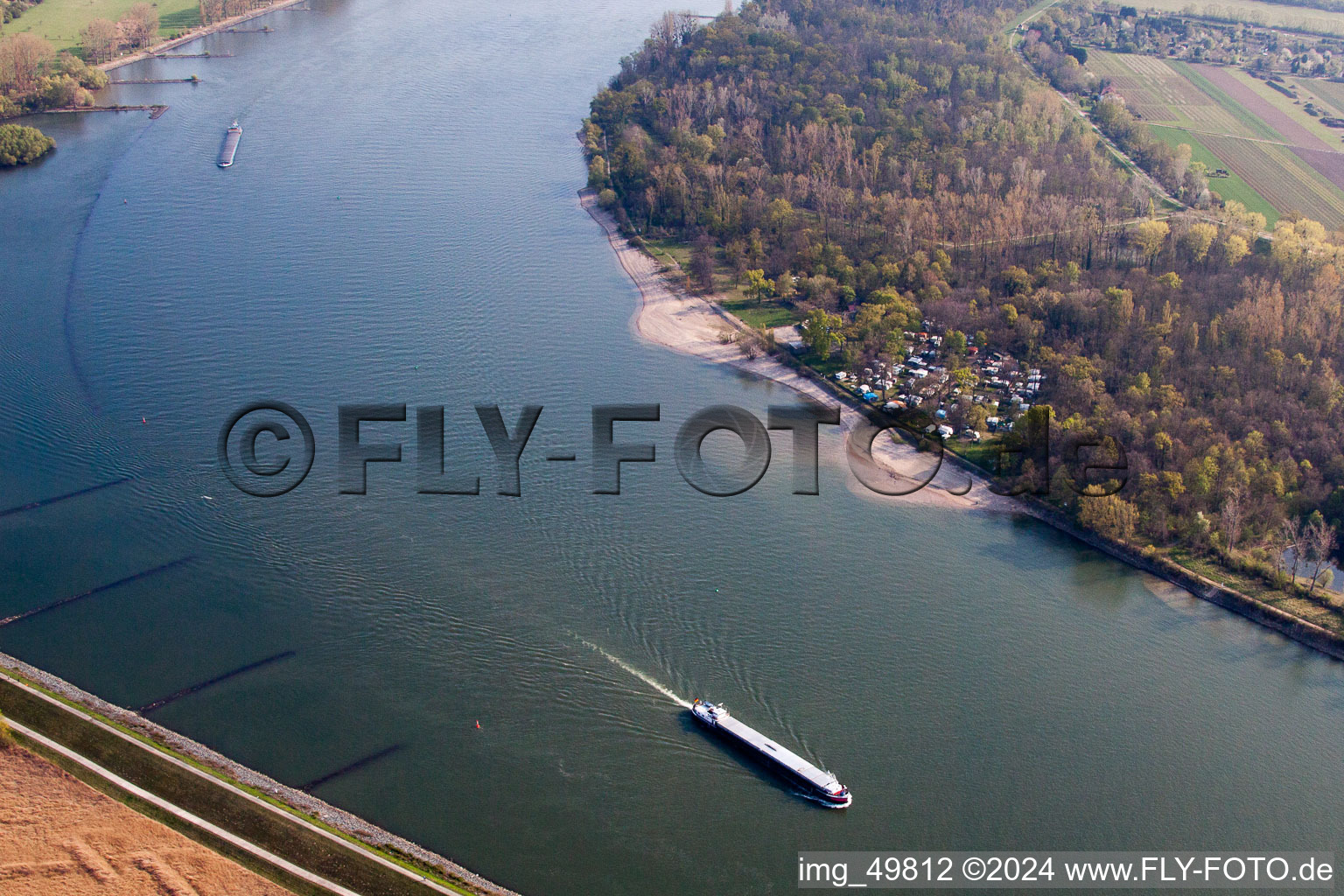 Bird's eye view of Oppenheim in the state Rhineland-Palatinate, Germany