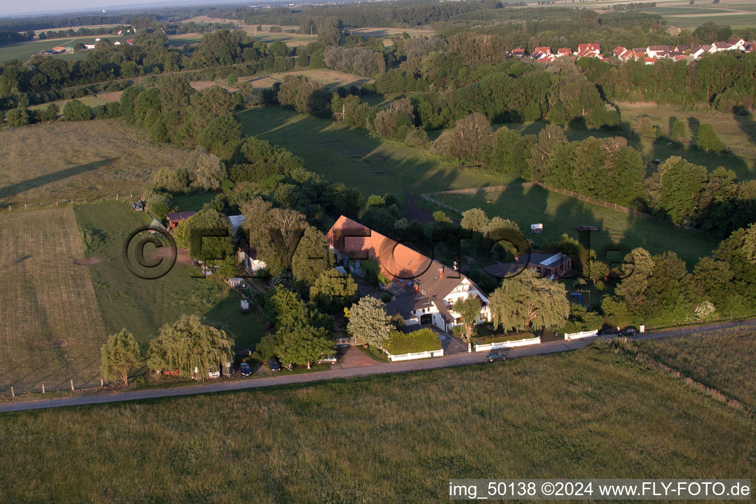 Winden in the state Rhineland-Palatinate, Germany from above